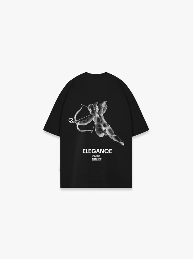 THE CUPID OVERSIZED TSHIRT | BLACK