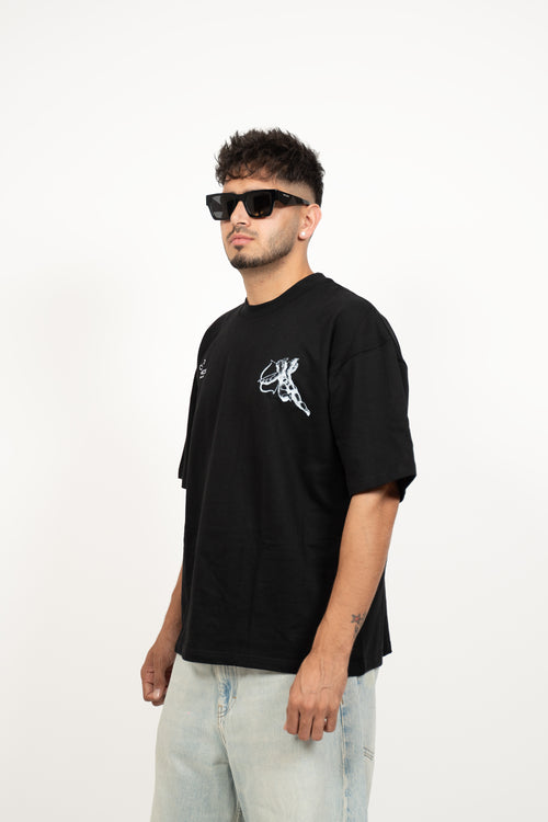 THE CUPID OVERSIZED TSHIRT | BLACK
