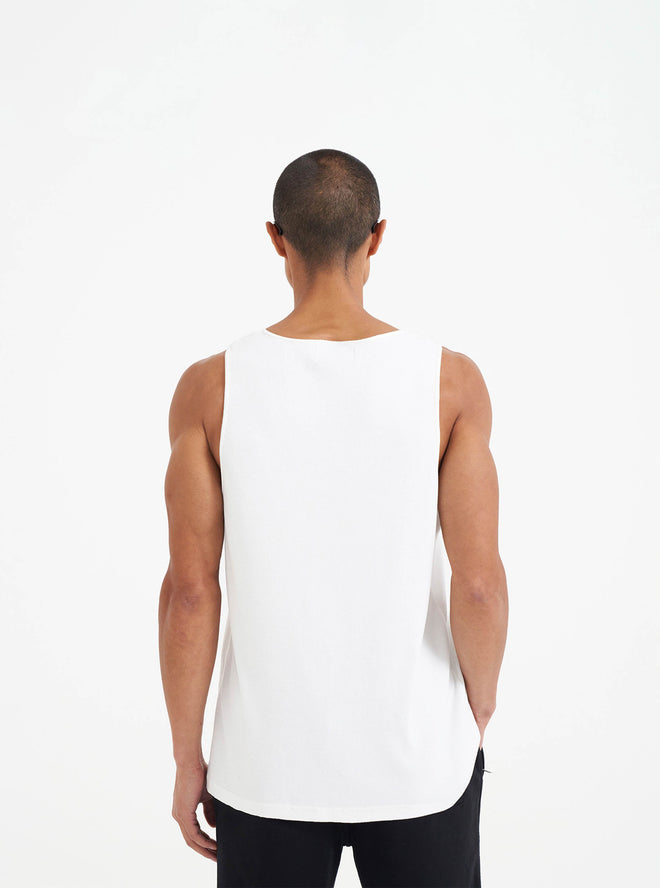THE ARTISAN CITADEL | MUSCLE TANK TOP | WHITE