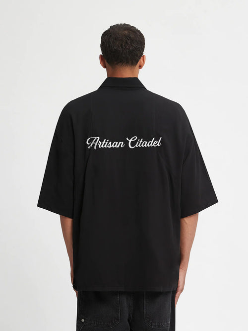 THE ARTISAN CITADEL | DROP SHOULDER T-SHIRT | BLACK