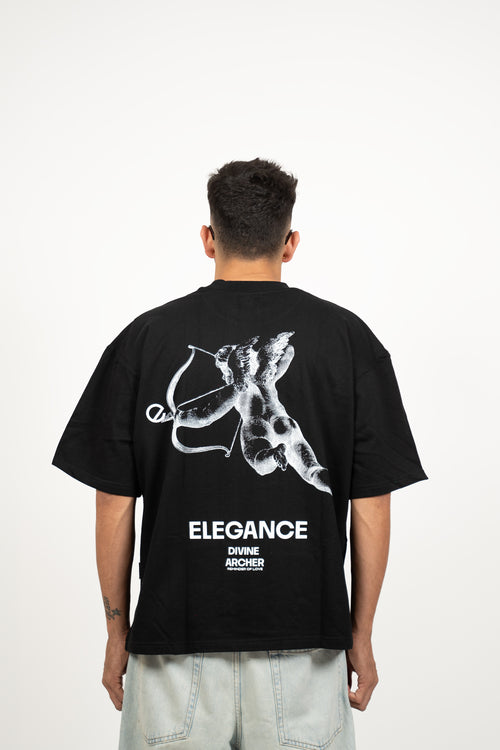 THE CUPID OVERSIZED TSHIRT | BLACK