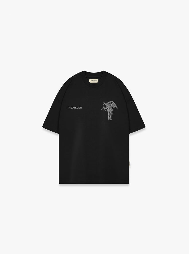 THE ATELIER OVERSIZED T-SHIRT | Black
